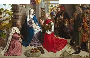 Hugo van der Goes Adoration of the Magi (mk08) china oil painting reproduction